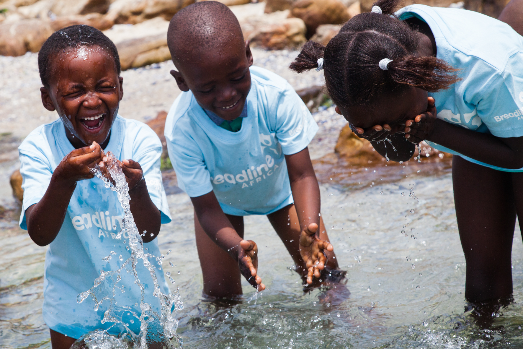 seaside outing Breadline Africa outing